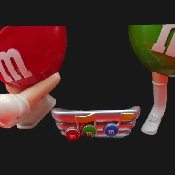 M&M rocking roll cafe candy dispenser